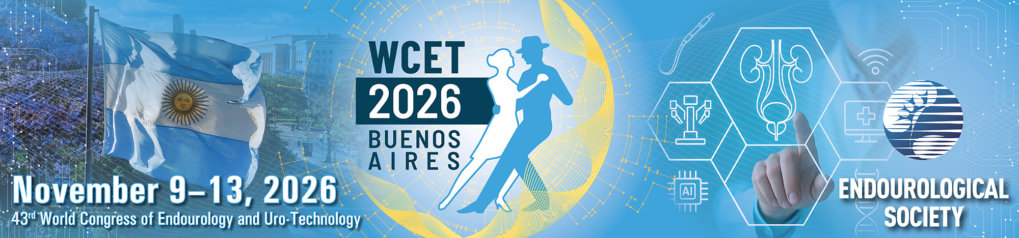 43rd WCET World Congress of Endourology and Uro-Technology